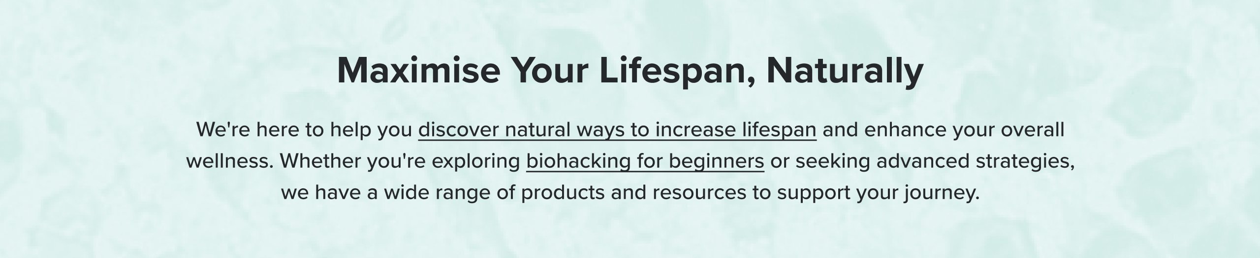 Shop Biohacking Products Now